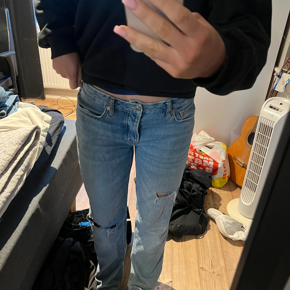 Low waist bootcut jeans - 2