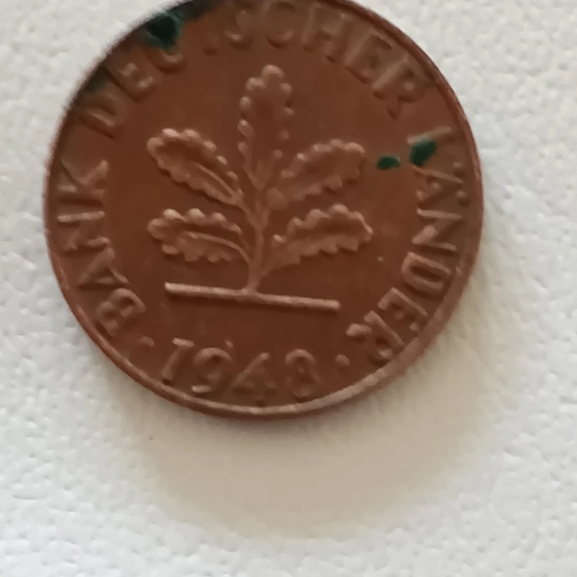 1 Pfennig mynt 1948 - 2