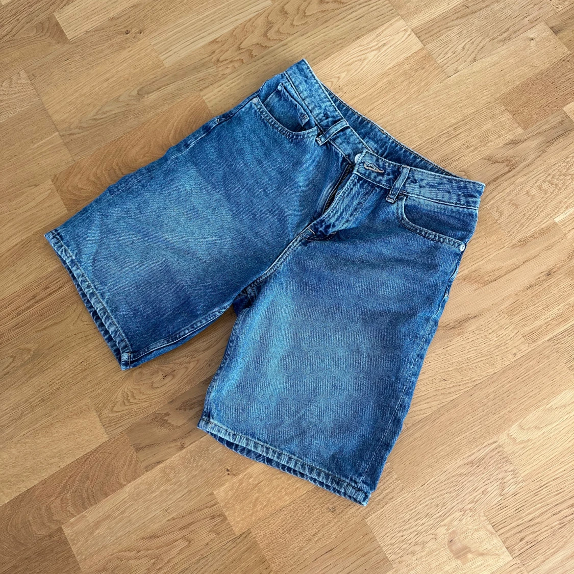 Blå jeans shorts/jorts
