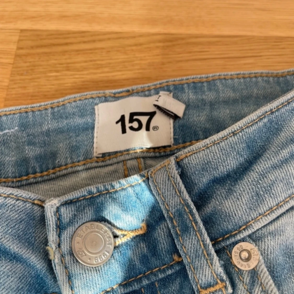Blå jeans från 157 - 3