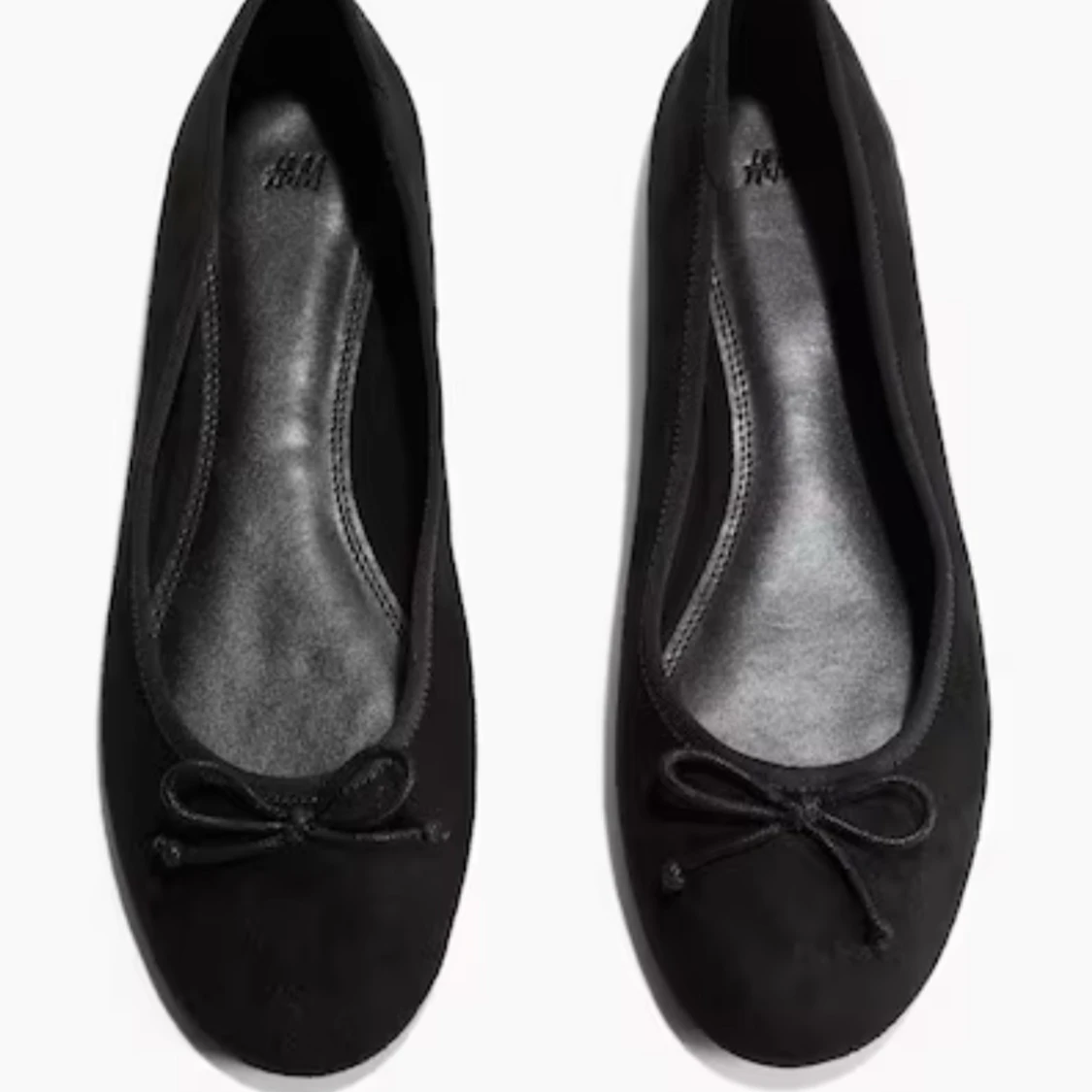 Svarta ballerinaskor från H&M
