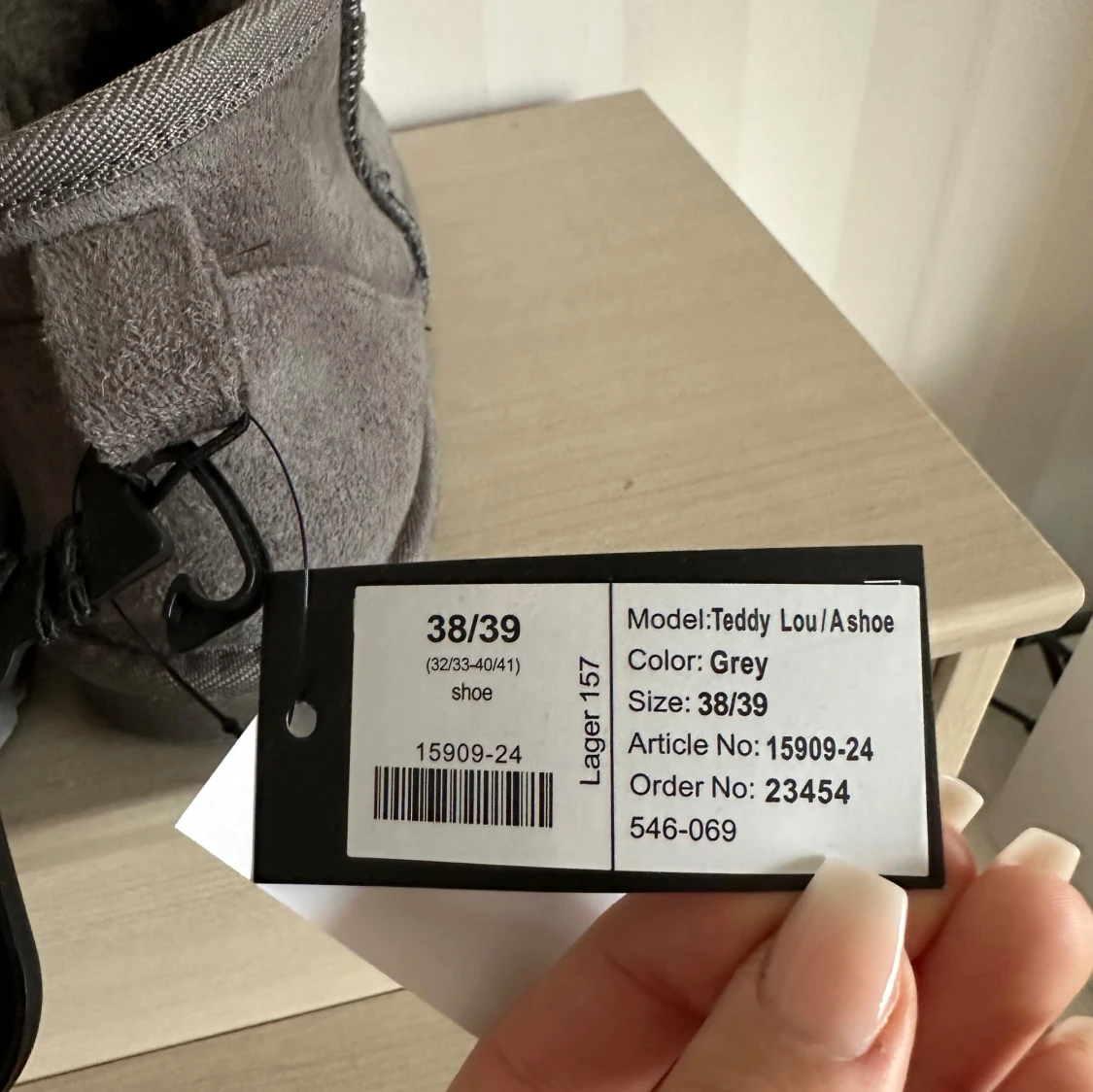 Gråa ”uggs” - 2