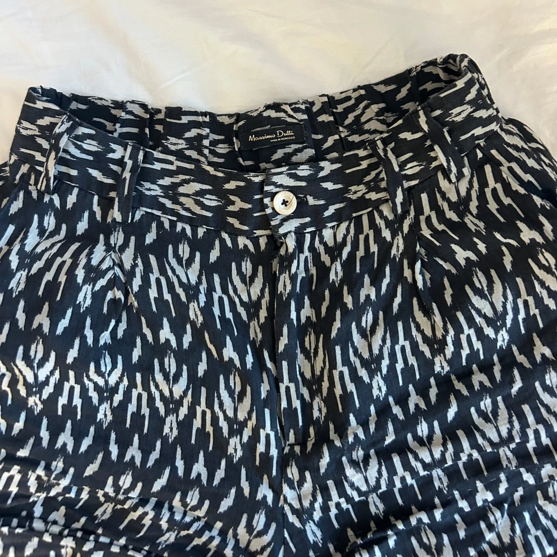 Mönstrade shorts från Massimo Dutti
