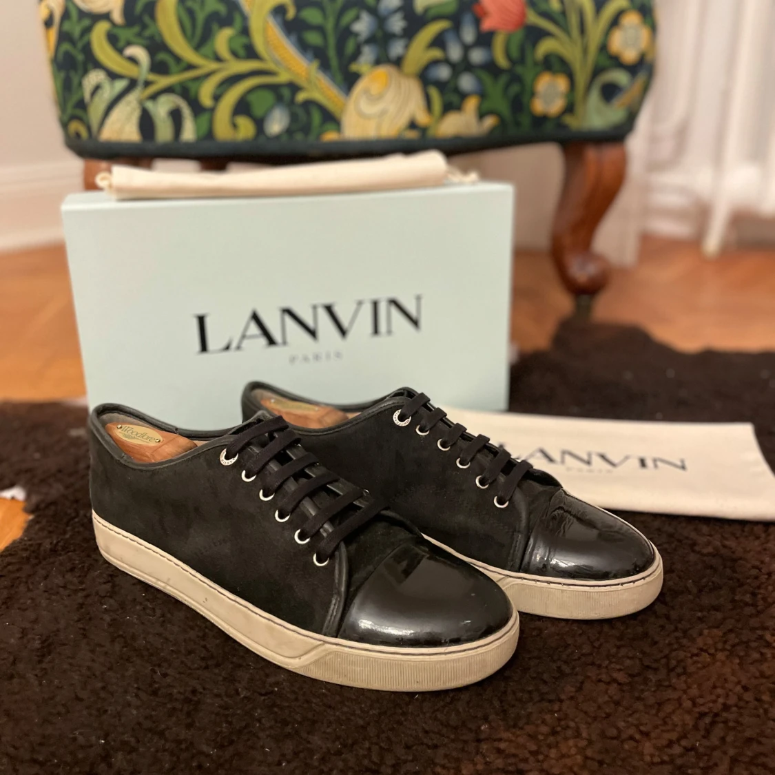 Svarta sneakers från Lanvin