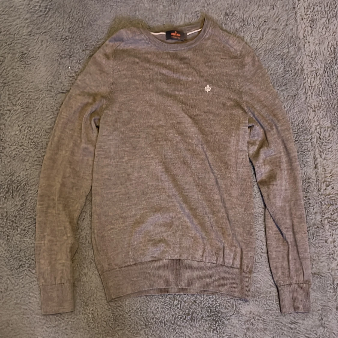 Brun merinoulltröja från Morris