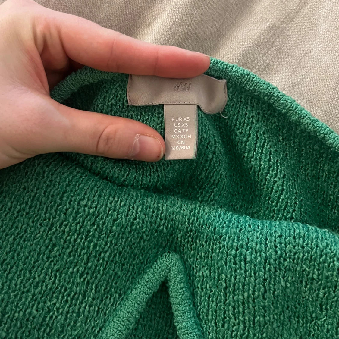 Grön tubtopp från H&M - 1