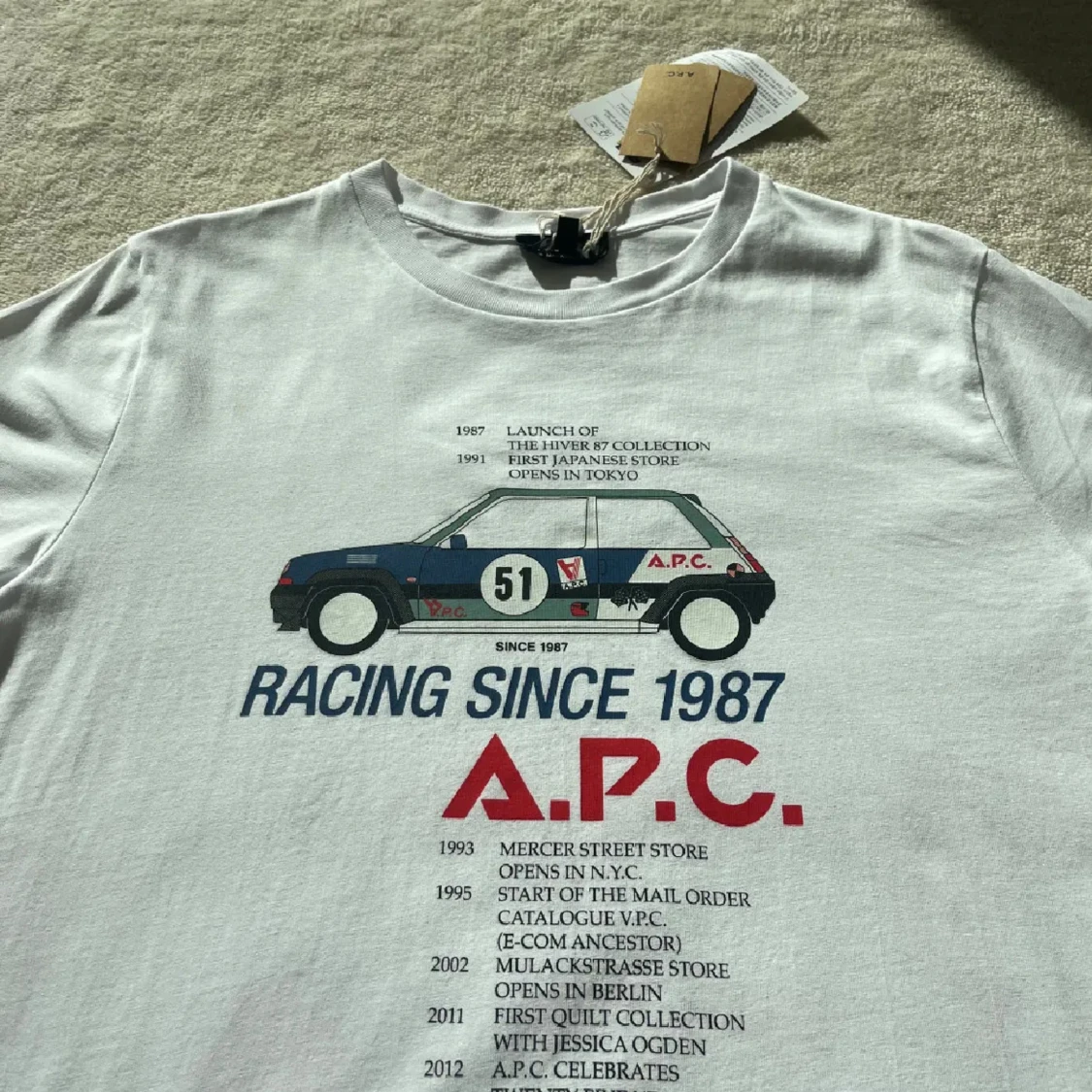 A.P.C T-shirt (L) – Helt ny med tags - 1