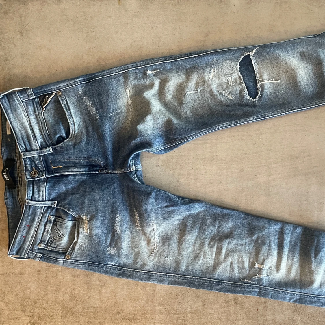 Blå jeans från Replay - 1