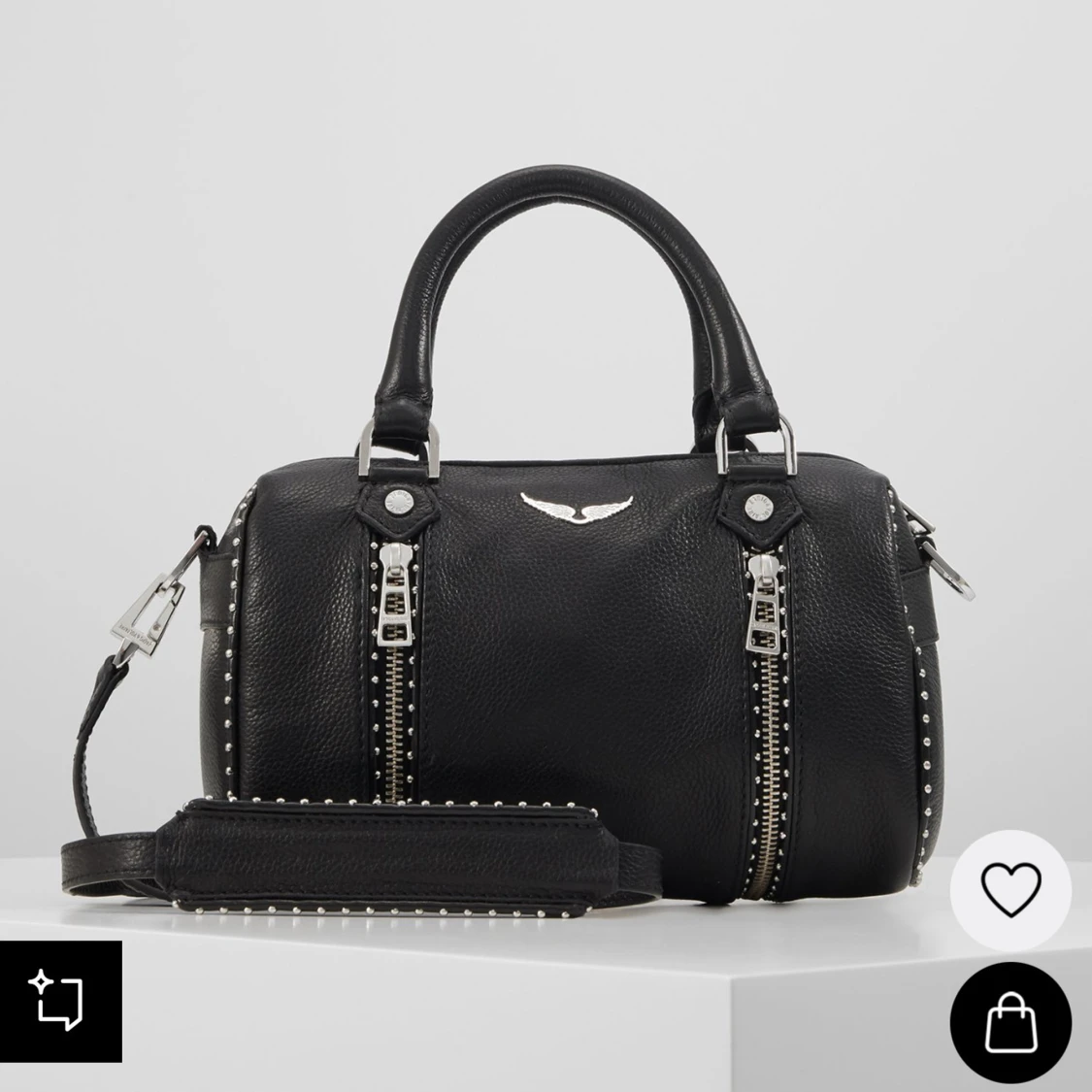 Svart handväska från Zadig & Voltaire