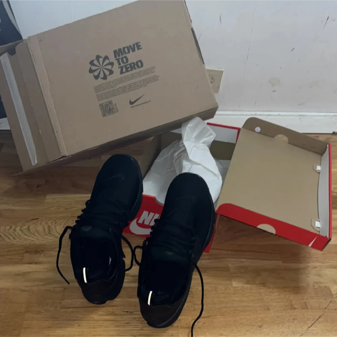 Svarta presto skor - 2