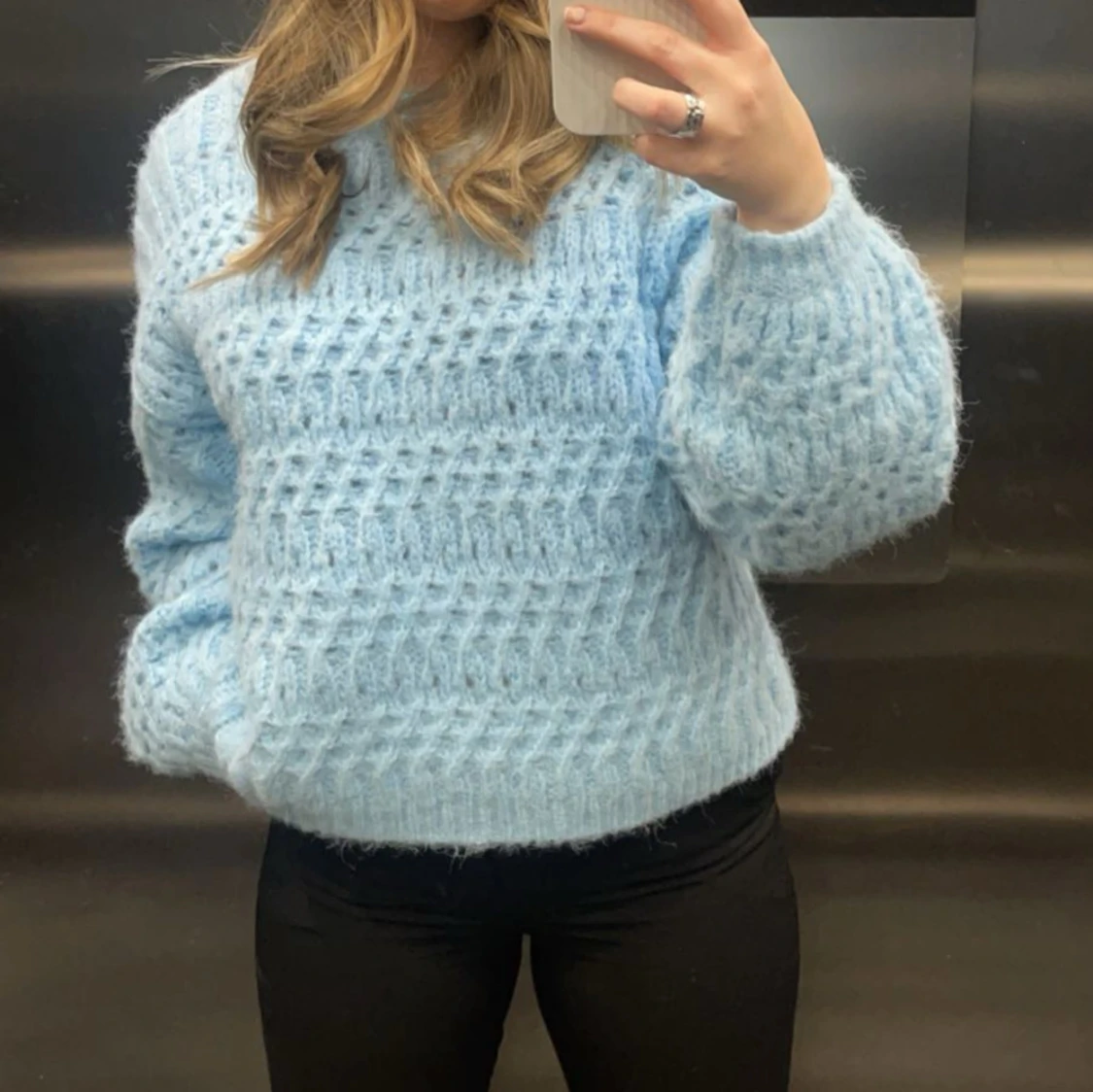 Stickad tröja från veromoda 