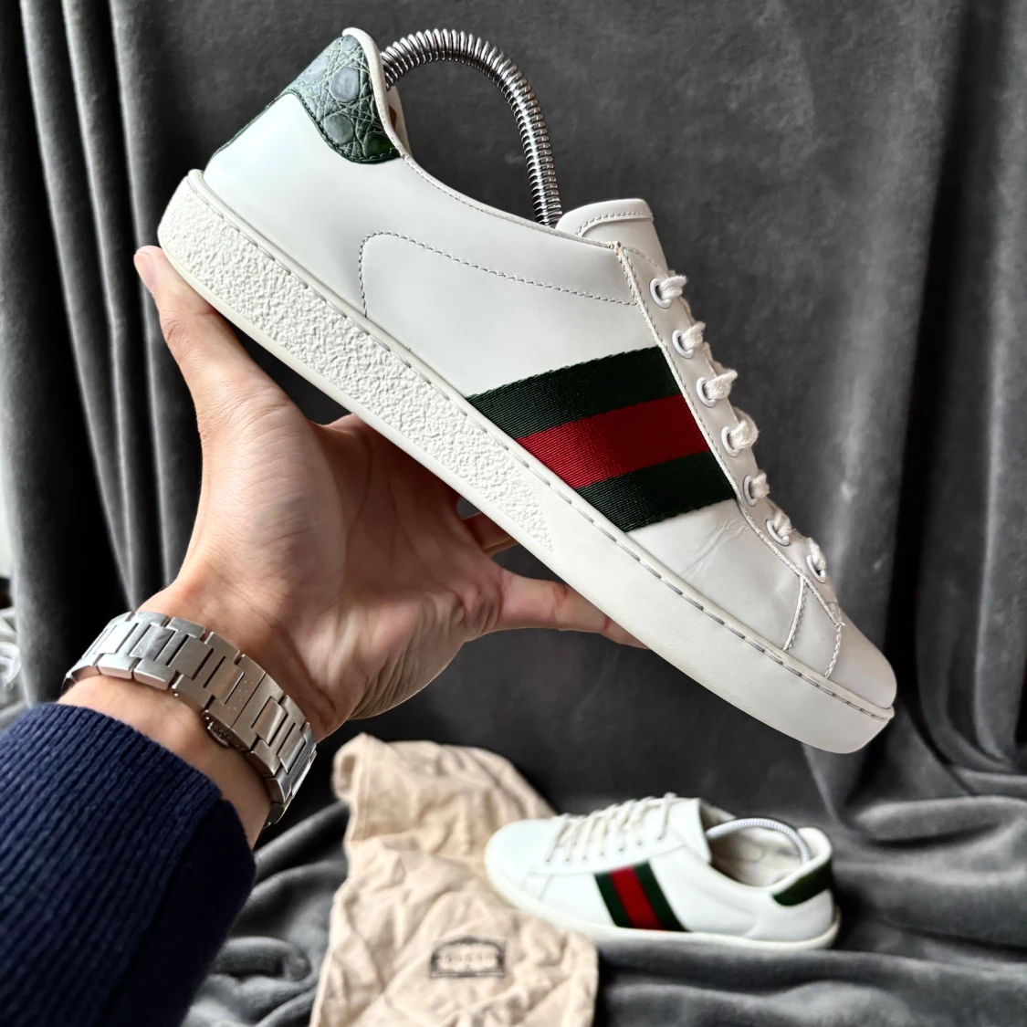 Gucci ace skor (nyskick)