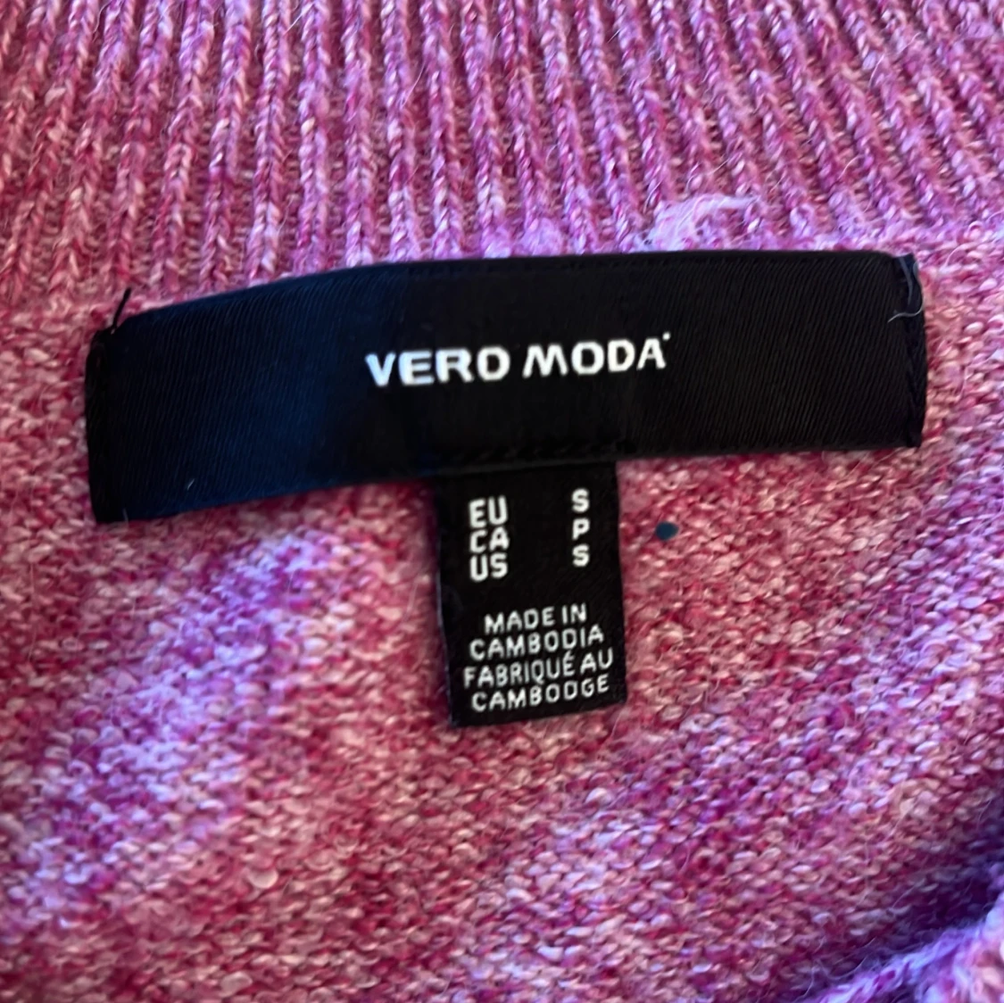 Rosa stickad tröja från Vero Moda - 2