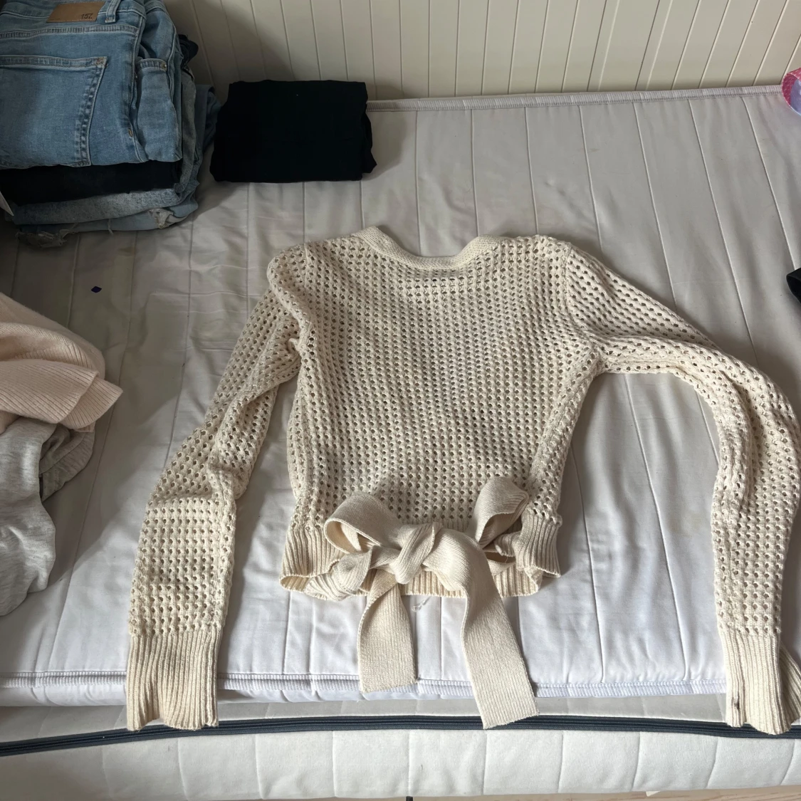 Beige omlottkofta från NA-KD Reborn - 4