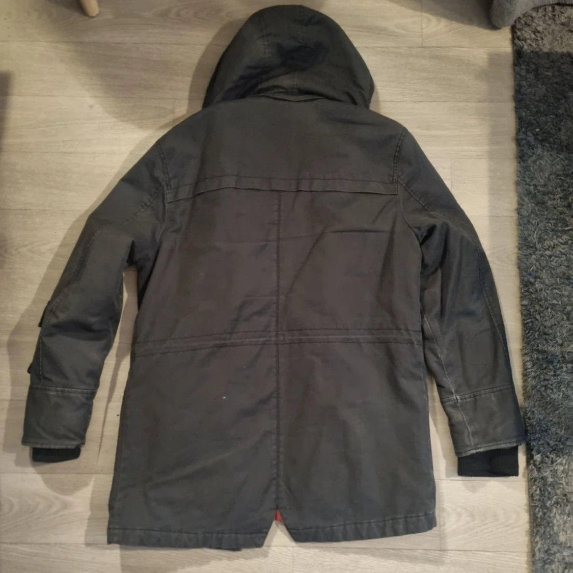 Svart parkajacka från Hampton Republic - 2