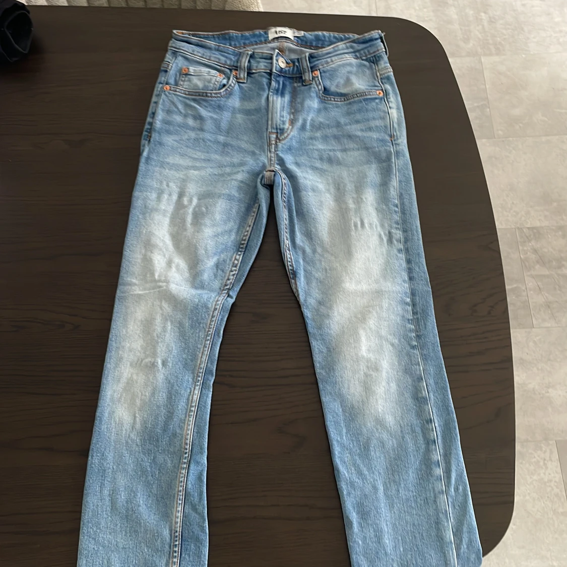 Slim blå jeans från 157, W29 L32
