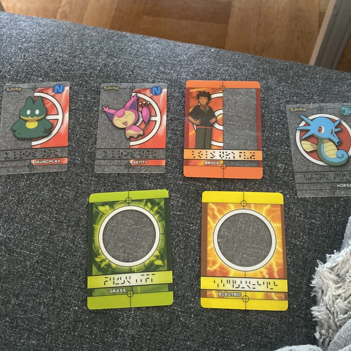 Pokémon samlarkort (Munchlax, Skitty, Brock, Horsea) - 4
