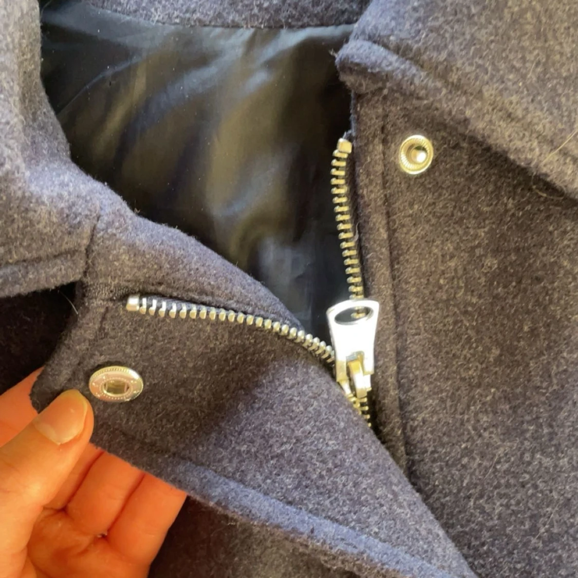 Marinblå kappa från Nakd - 4