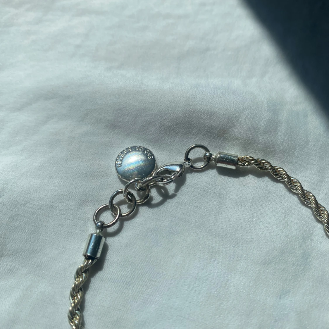 Silverfärgat armband snö of sweden - 2