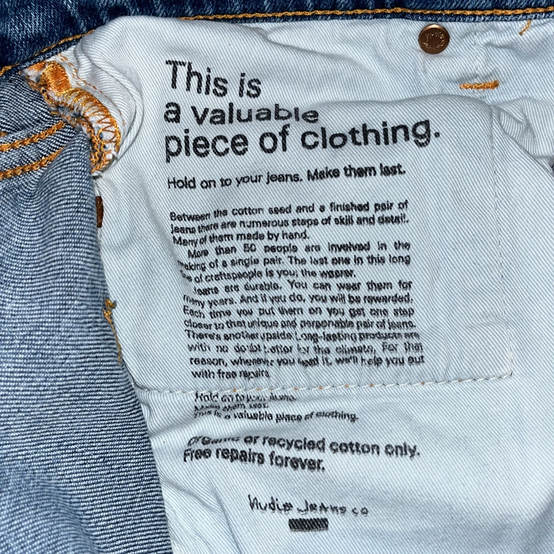 Blå jeans från Nudie Jeans - 2