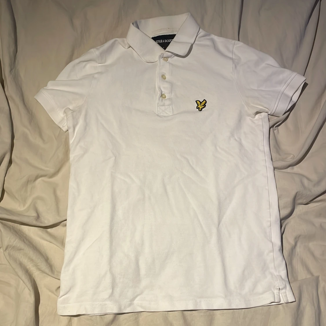 Vit pikétröja från Lyle & Scott - 1