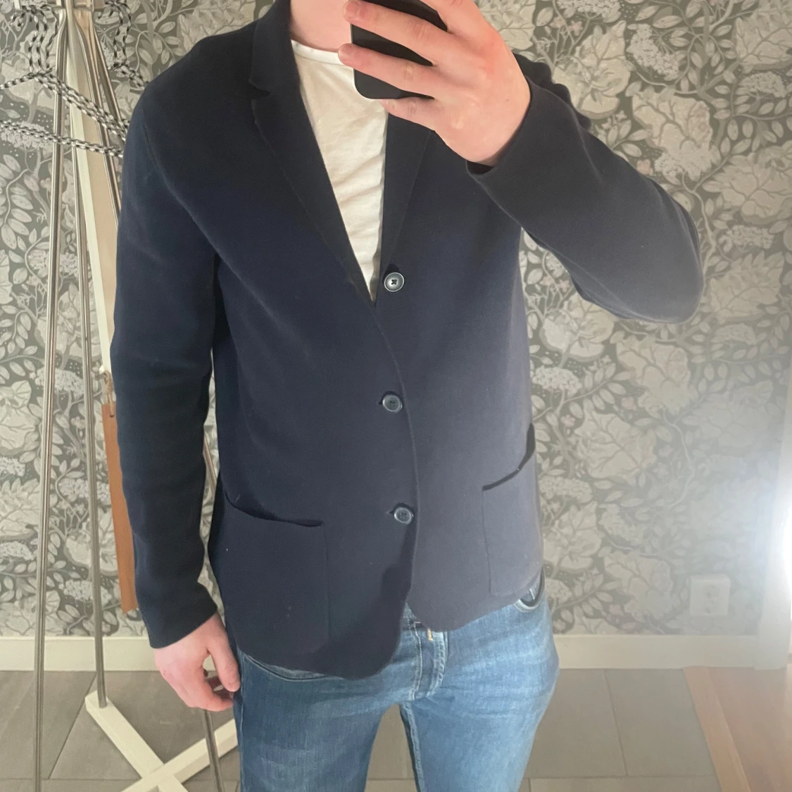 Mörkblå kofta - Tommy Hilfiger - 1