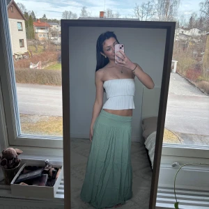 Maxi kjol - Grön maxi lång kjol, superfintttt