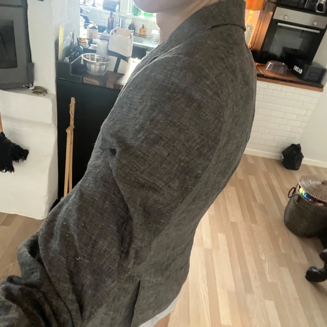 Grå kavaj från H&M - 3