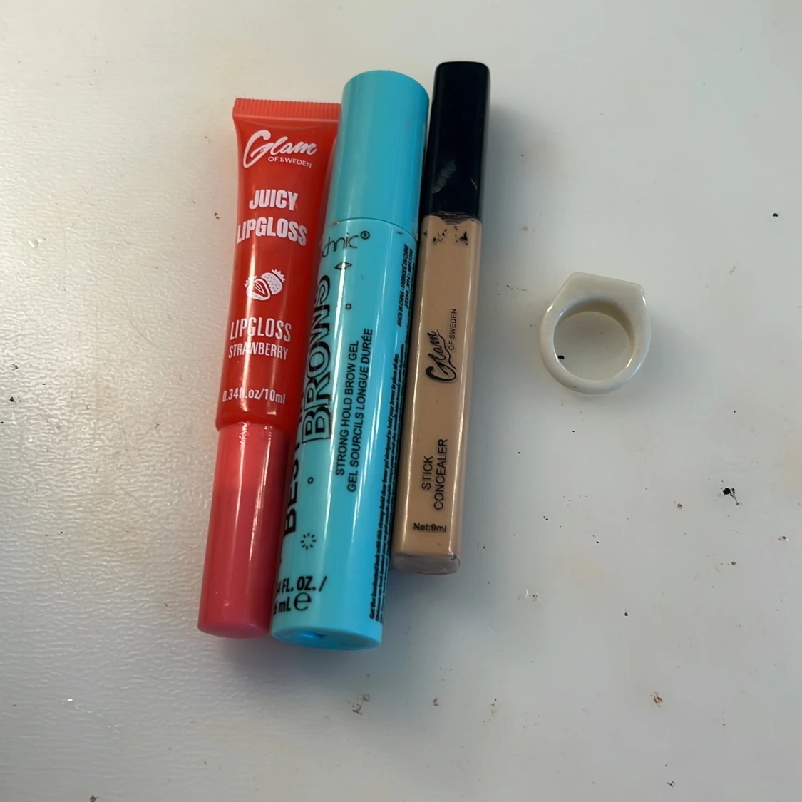 Läppglans, concealer & bryngel kit