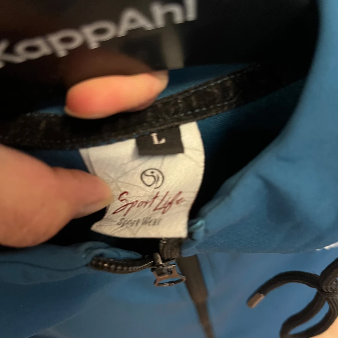 Blå vindjacka från Sport Life, strl L - 2