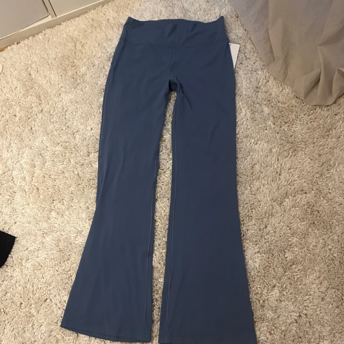 Blå bootcut Lululemonthights - 2