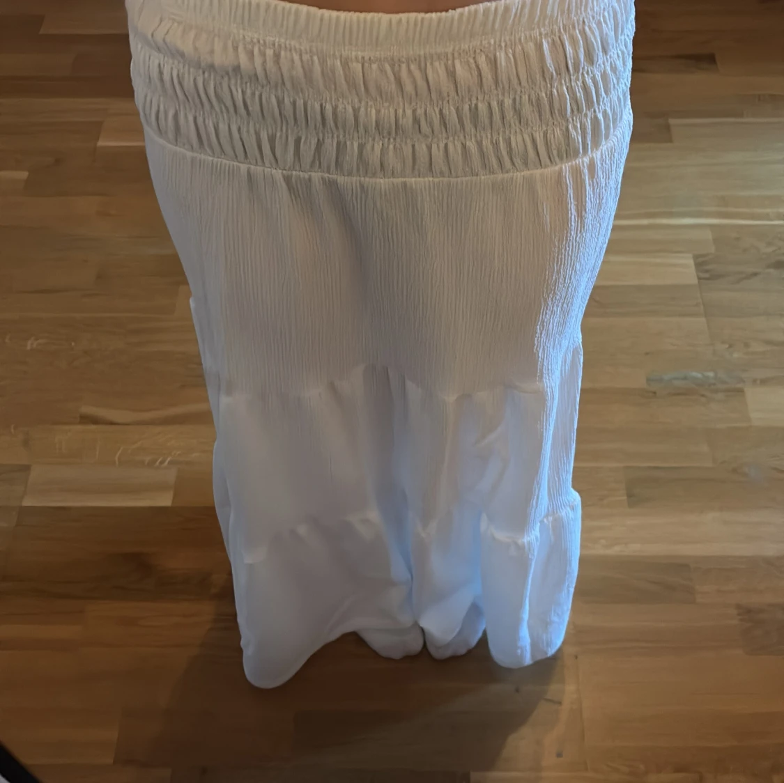 Vit långkjol från Gina Tricot - 2