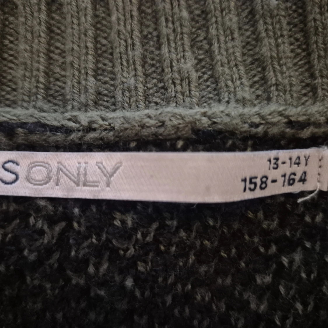 Leopardmönstrad stickad tröja ONLY - 2