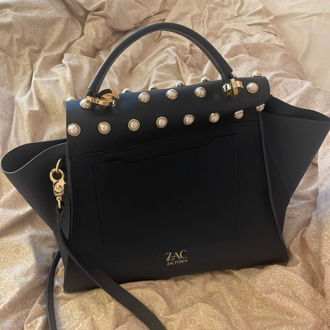 Zac Zac Posen handväska med pärldetaljer - 1