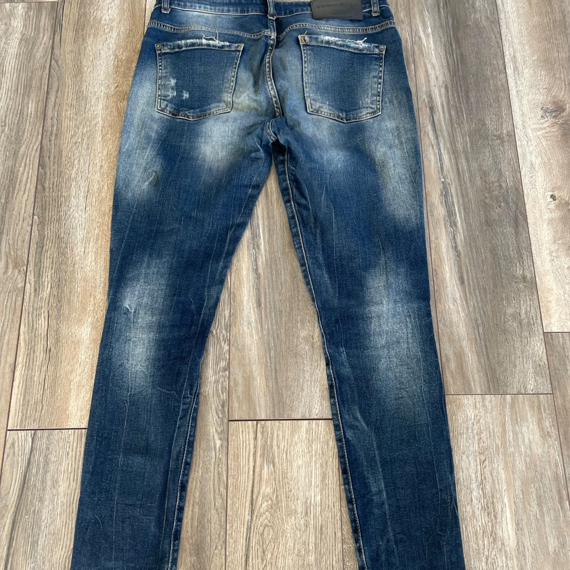 Blå distressed jeans från Dsquared2 - 1