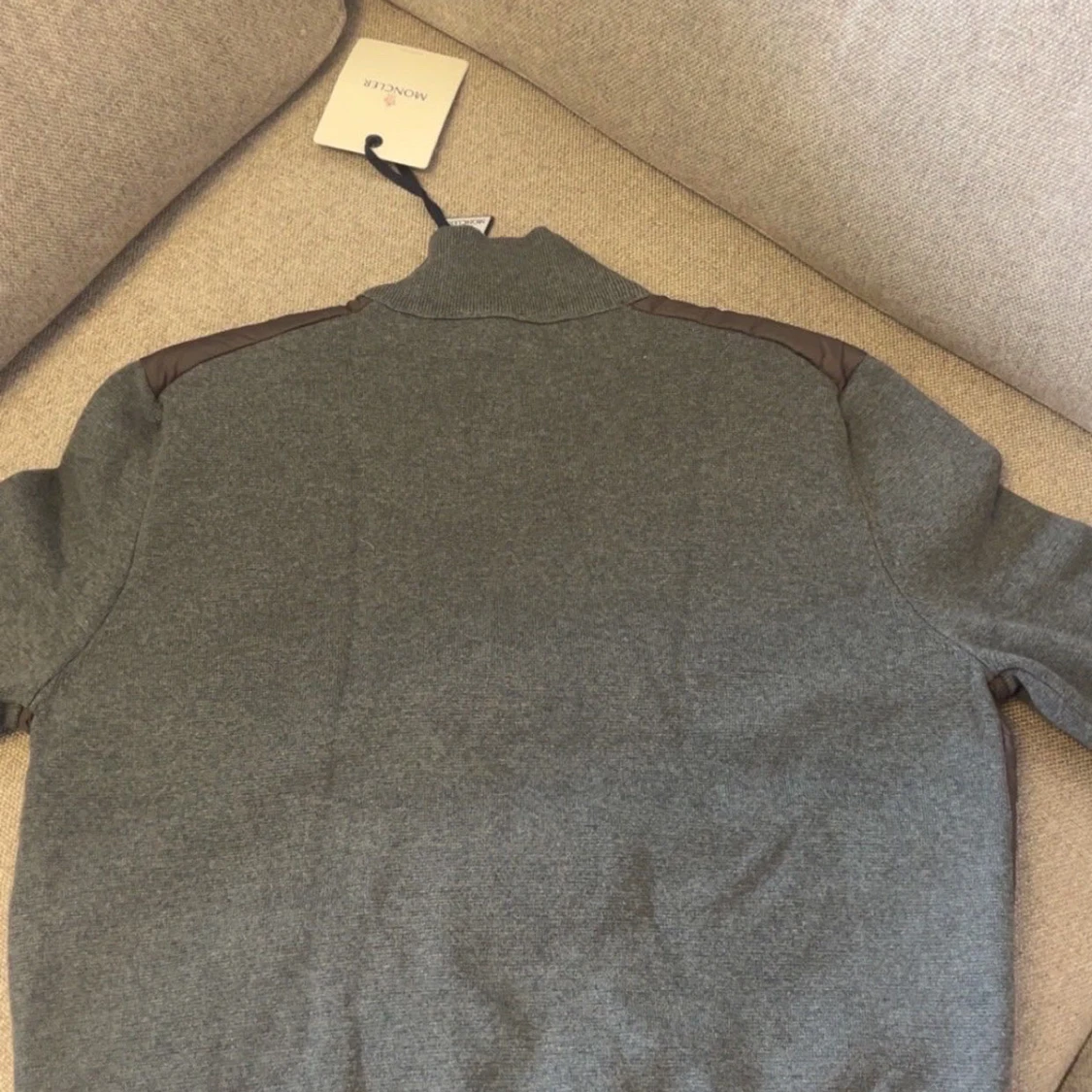 Moncler brun och grå dunjacka - 3