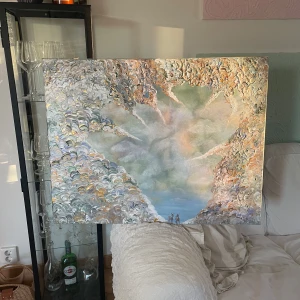 Tavla målad av mig  - Min tolkning av ”sinnesro”. En ljus färgstark drömmig tavla som lugnar sinnet. Unik och skapad under en lång tid av mig. Jag tar emot bud. 