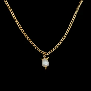 halsband  - Originellt vackert halsband. Rostfrit stål ✨️Längd-42+2cm,kedjetjocklek-4cm 