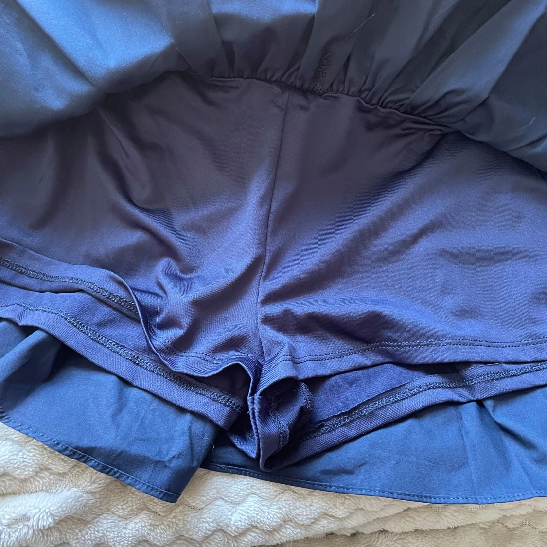 Marinblå volangkjol Meet Me There - 3