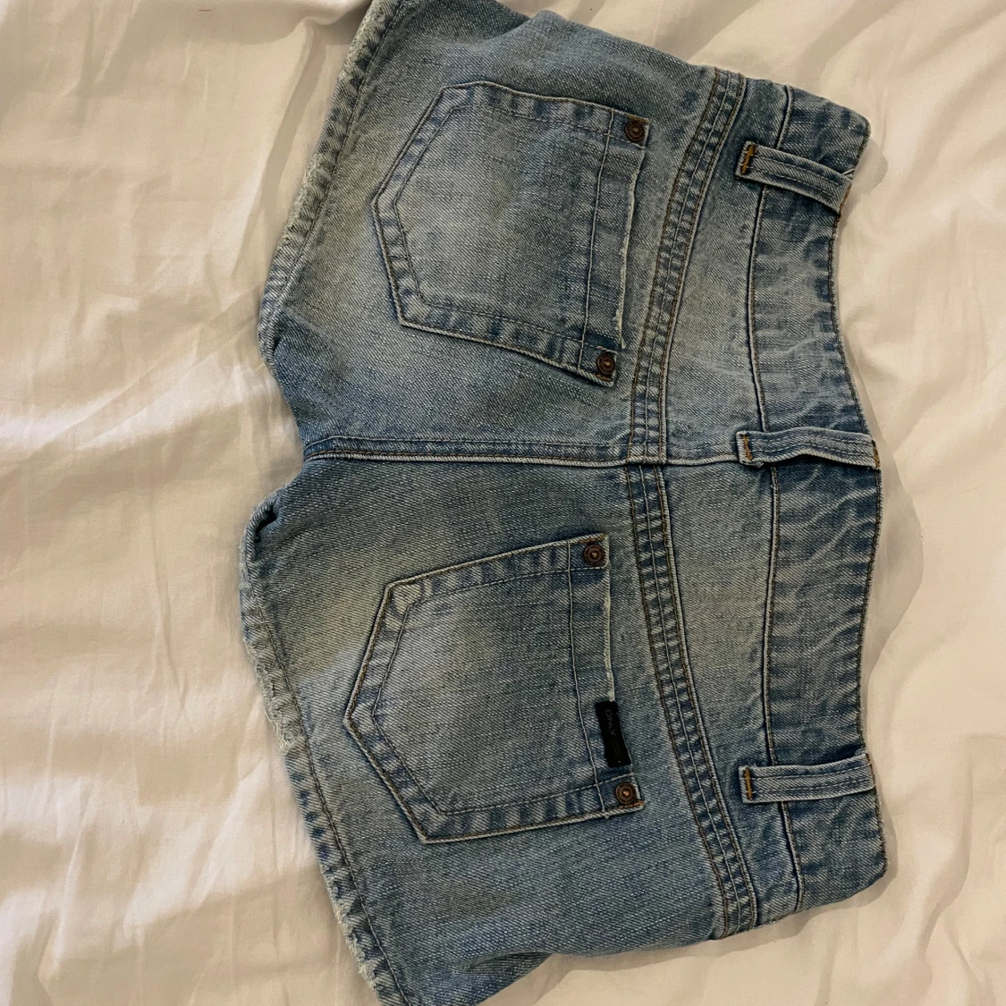 Blå jeansshorts från ONLY💓 - 3