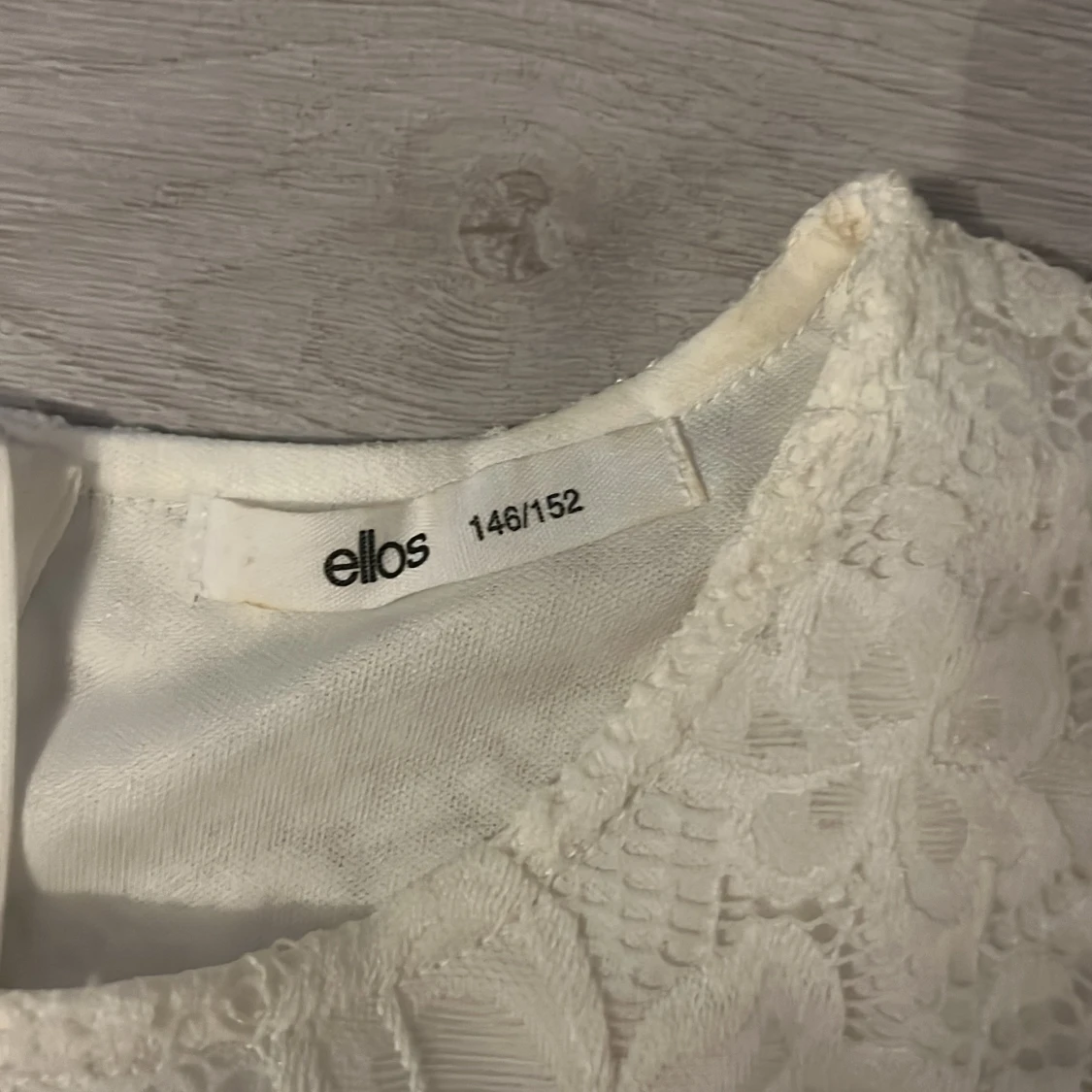 Vit spetsklänning från Ellos - 2