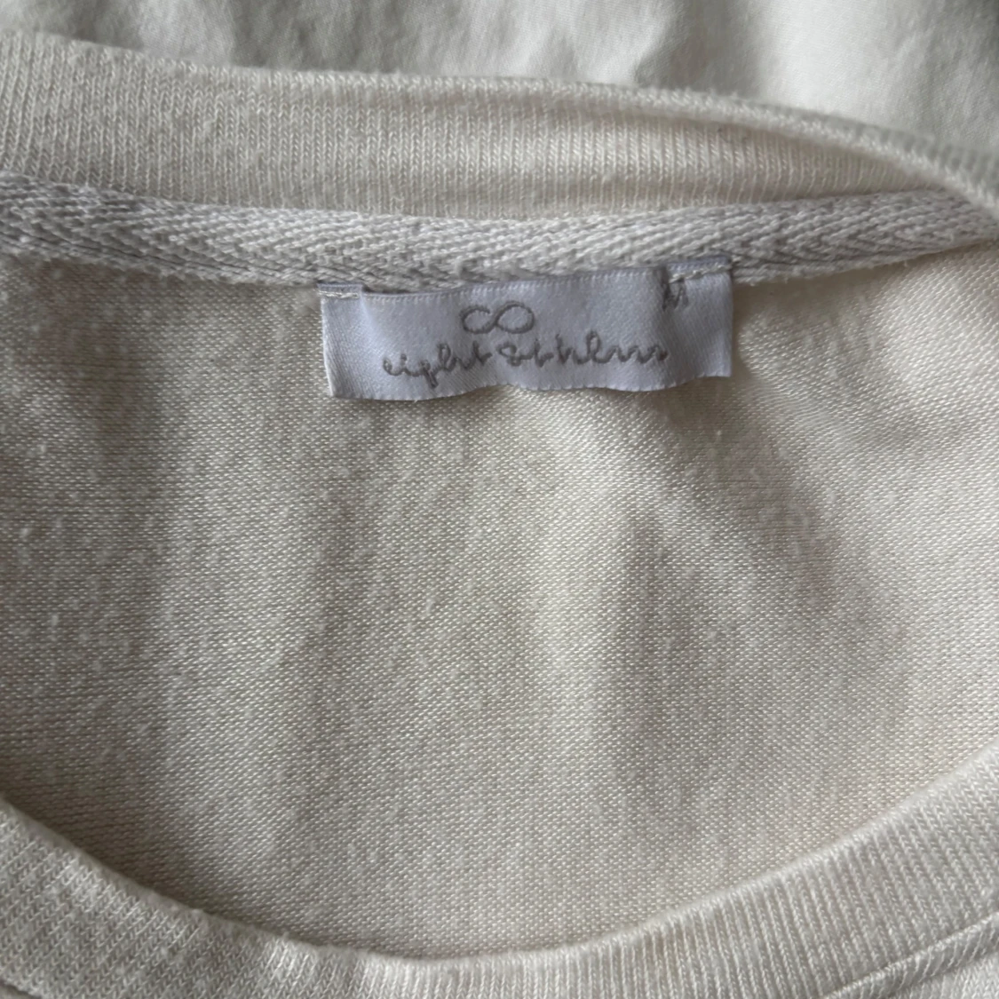 Långärmad stickad tröja  - 1