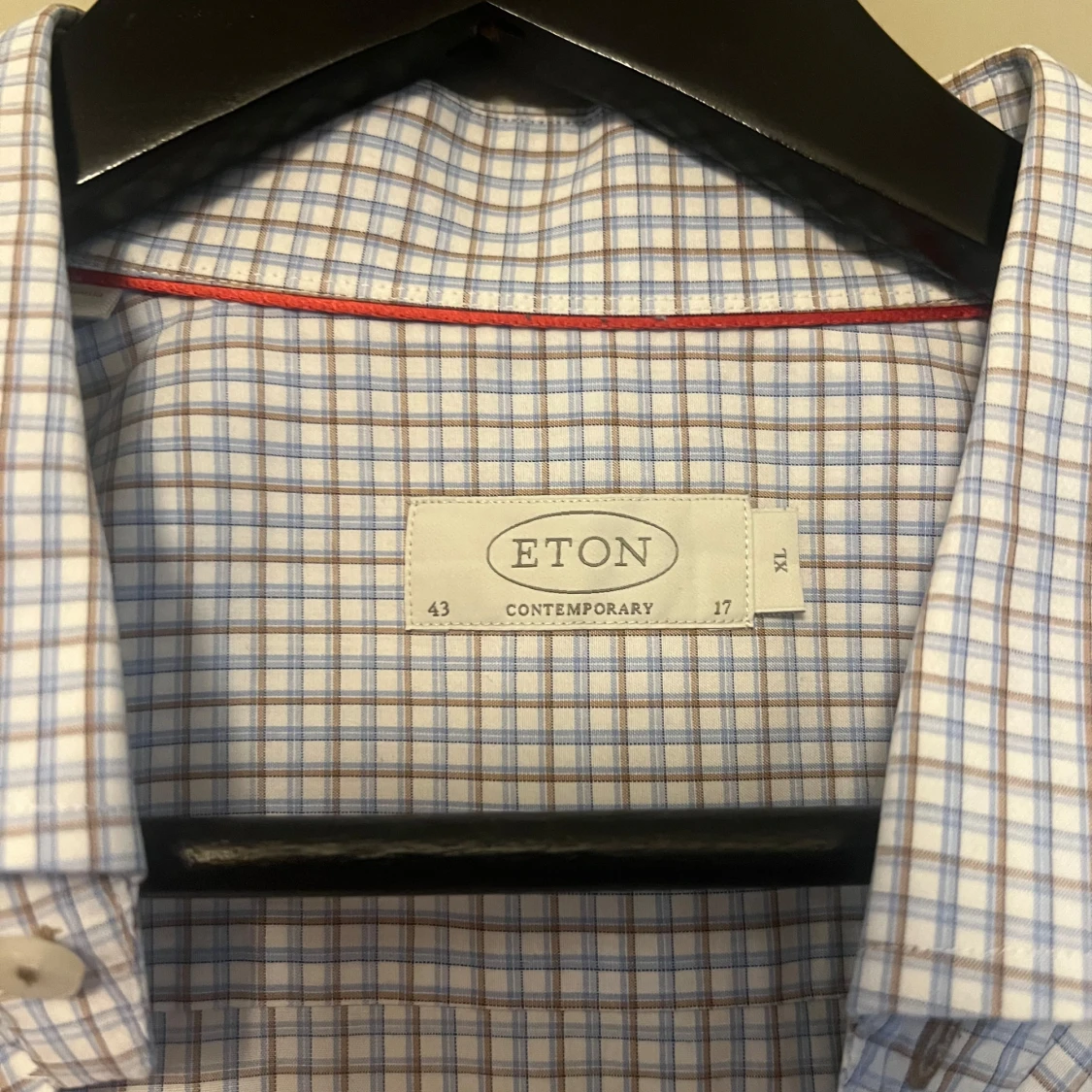 Rutig skjorta från Eton - 2