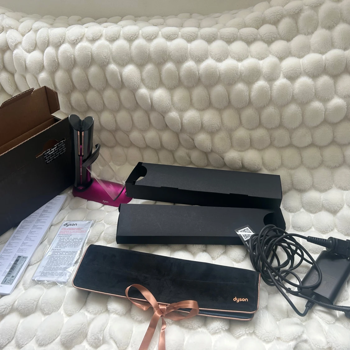 Dyson Corrale plattång svart/rosa - 2