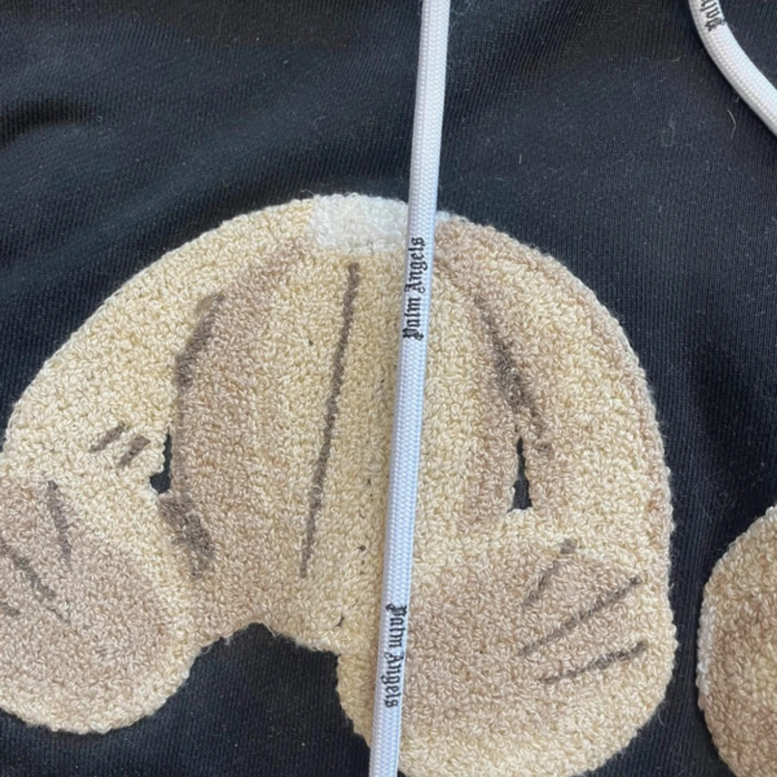 Svart hoodie från Palm Angels med nallemotiv - 4