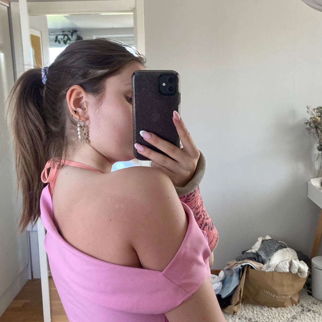 Rosa offshoulder topp - 2