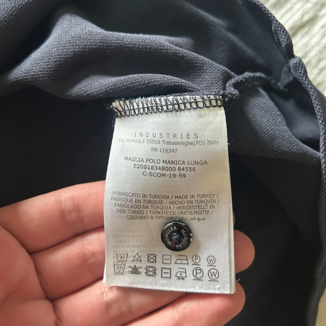 Moncler långärmad piké  - 4