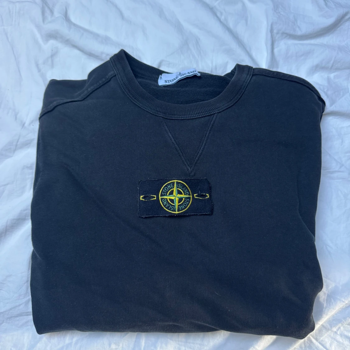 Svart Stone Island sweatshirt - 1