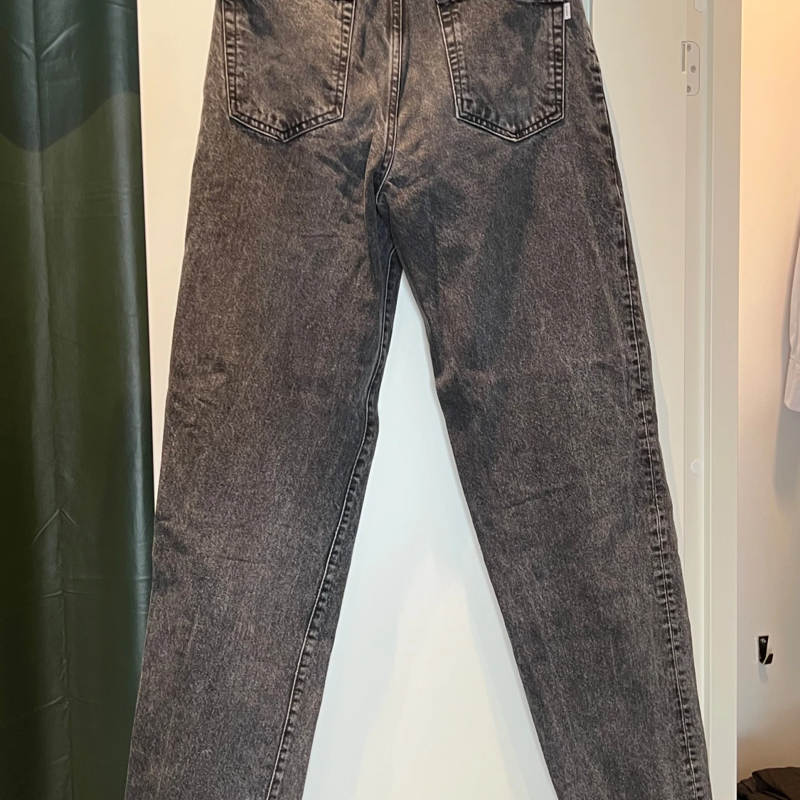 Svarta jeans i rak modell, Organic - 1