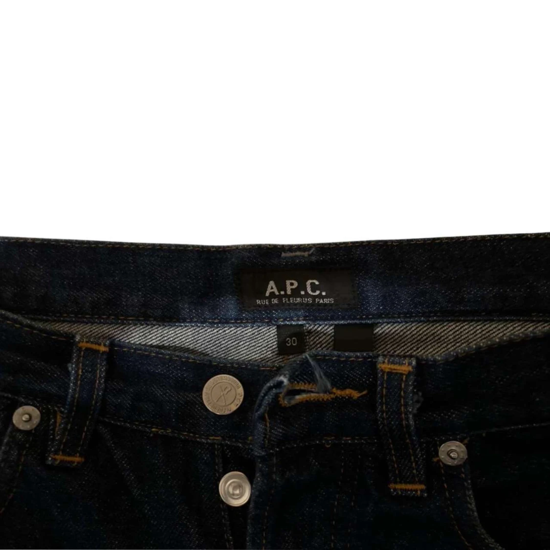Mörkblå jeans från A.P.C. Selvedge - 2